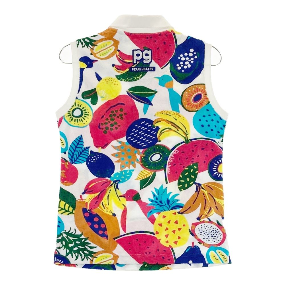 サイズ：0 PEARLY GATES パーリーゲイツ ; パイル ノースリーブ