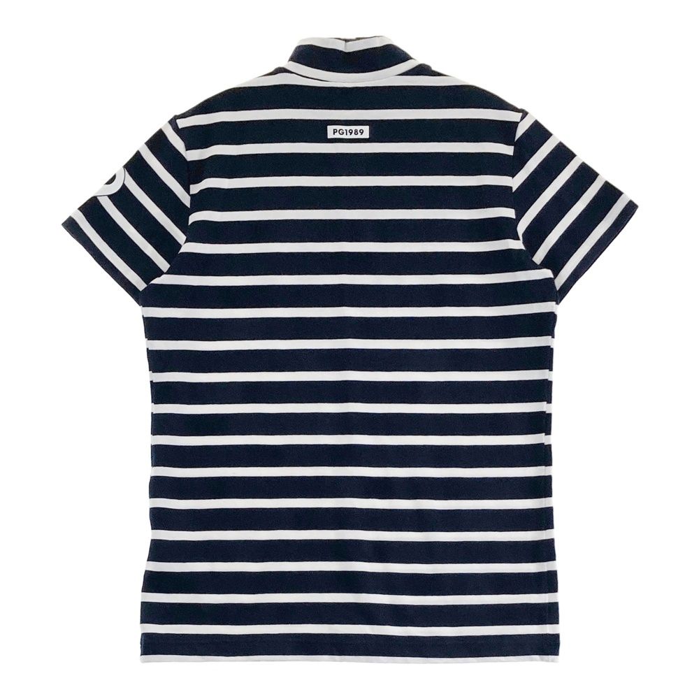 サイズ：2 PEARLY GATES パーリーゲイツ モックネック 半袖Tシャツ