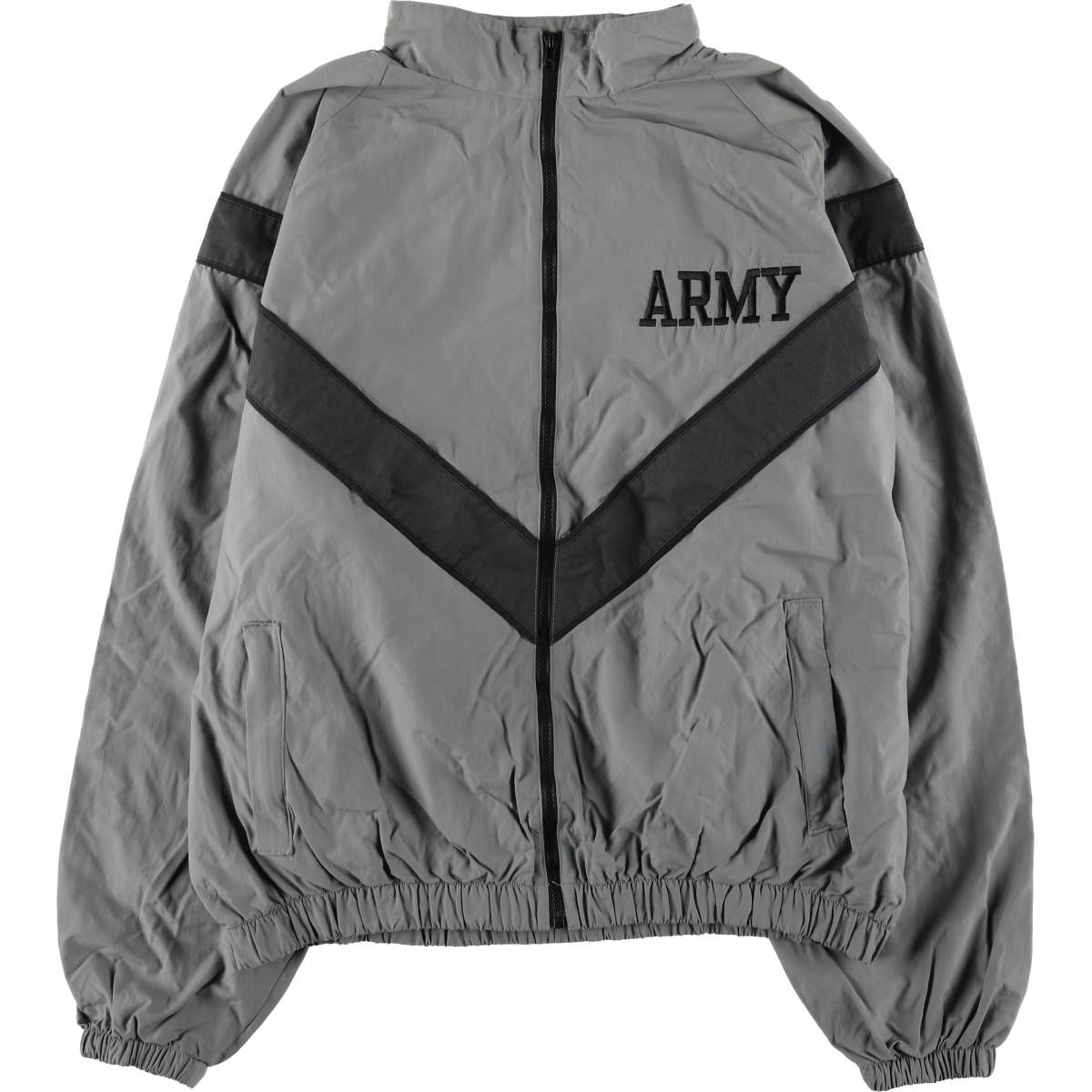 古着 00年代 米軍実品 U.S.ARMY IPFU トレーニングジャケット ナイロンジャケット X-LARGE REGULAR メンズXL相当|eaa588478