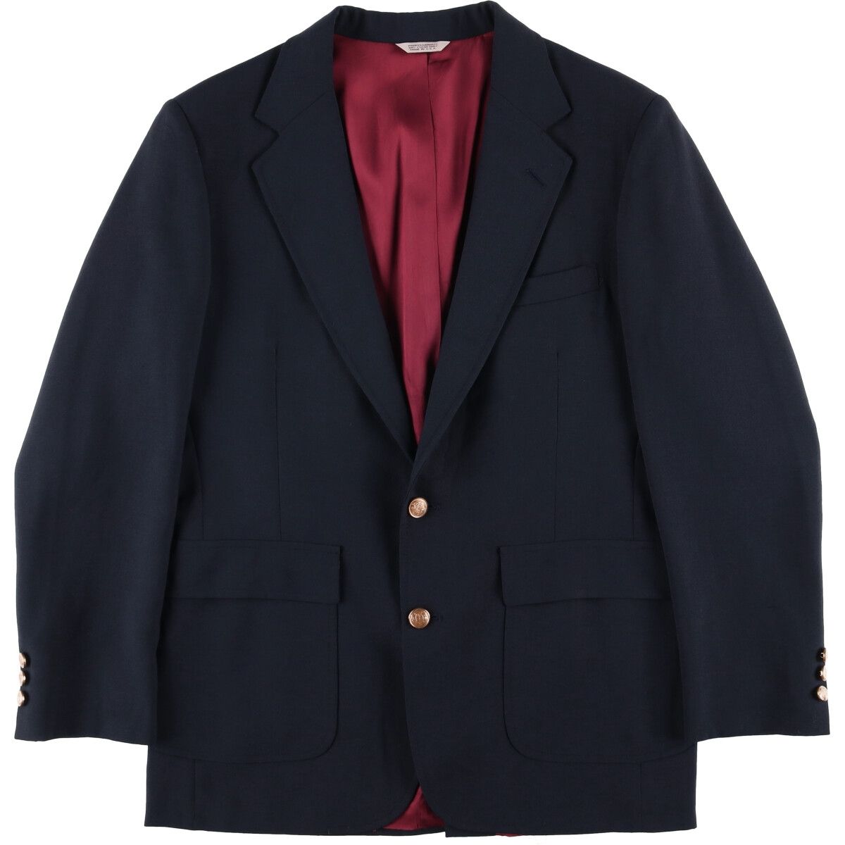 古着 MERVYN S TJW 紺ブレザー テーラードジャケット メンズM相当 eaa591904