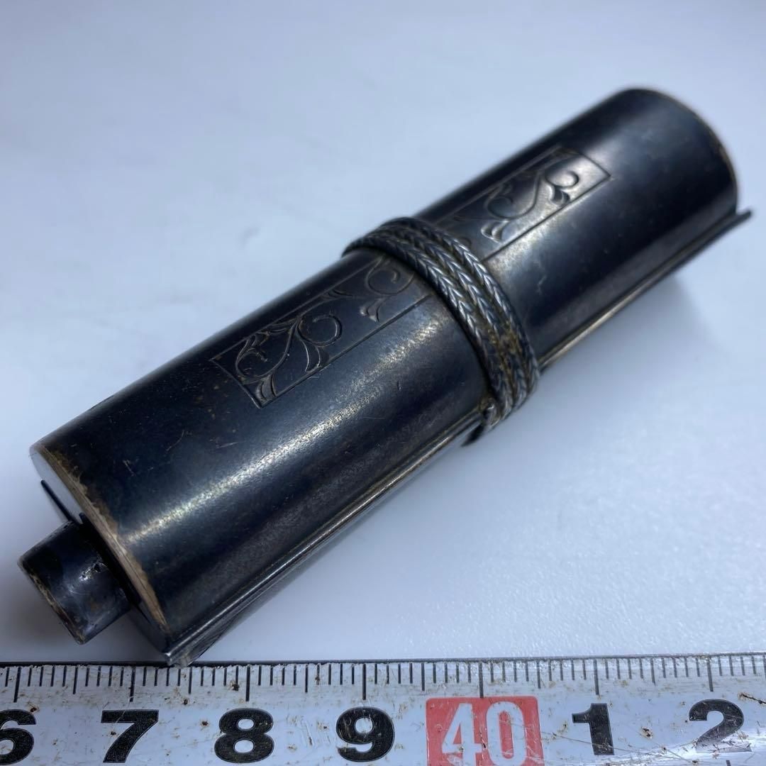 純銀 巻物形 ボンボニエール 40g トヒオ 東な7-0209 2F