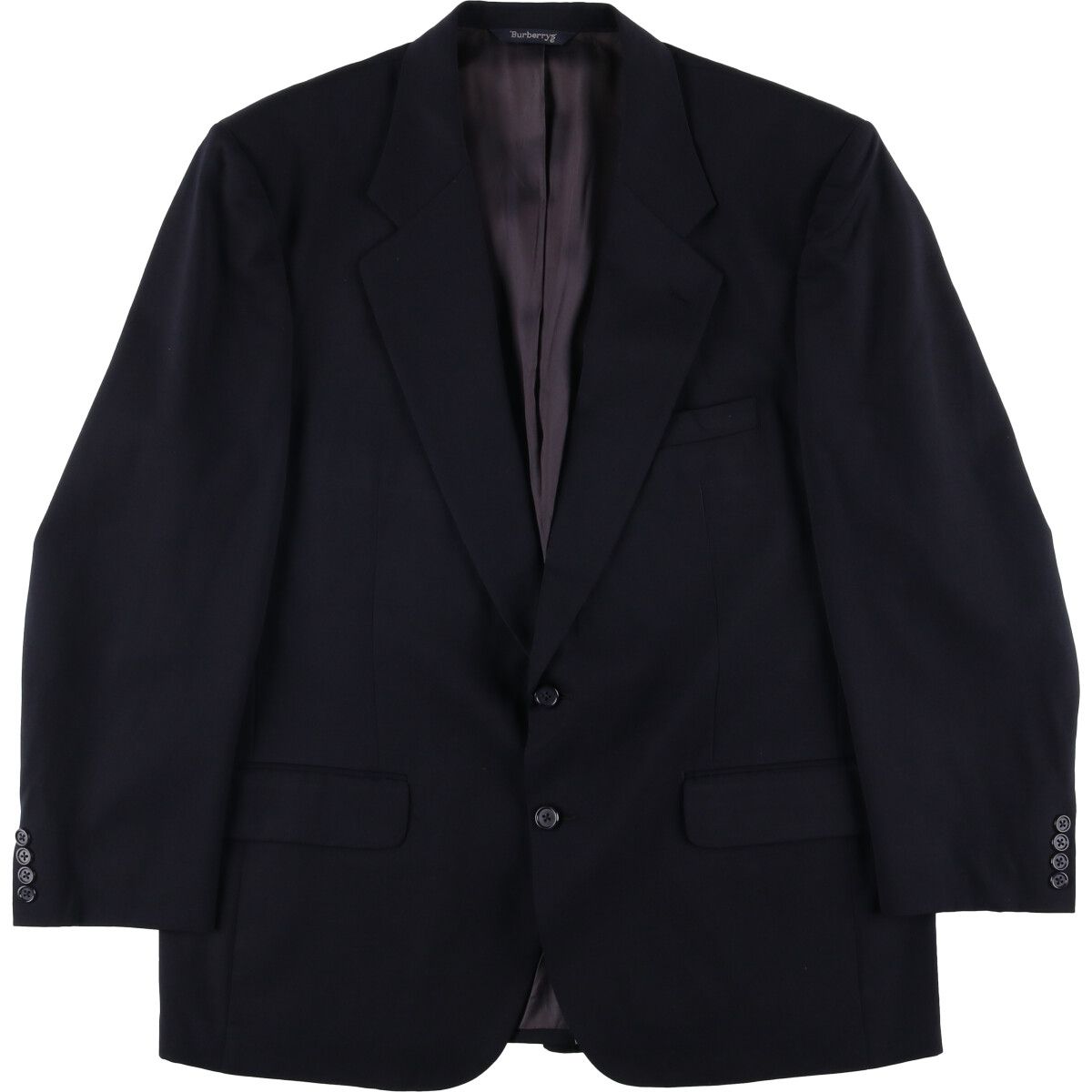 古着 バーバリー Burberry s ウールテーラードジャケット メンズL相当|evb032212