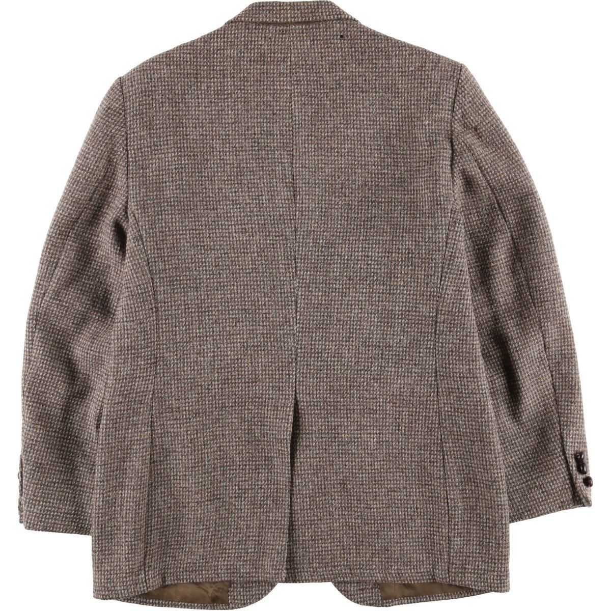 ハリスツイード ウールテーラードジャケット