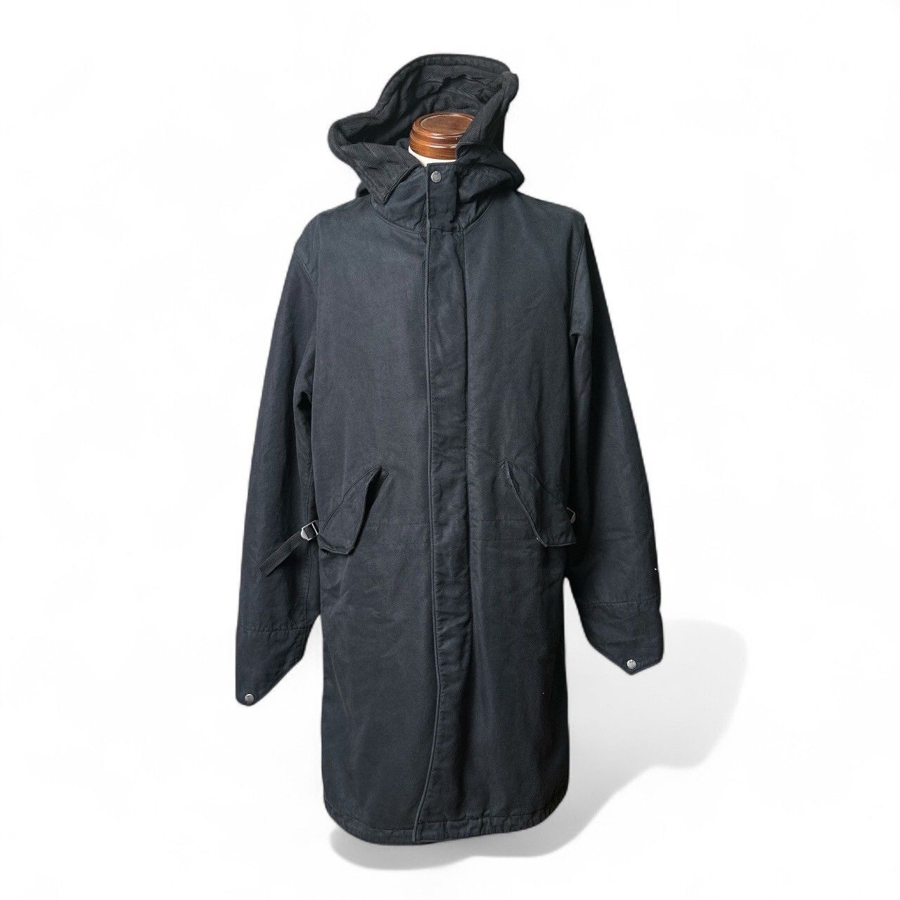 CP Company 09AW Taped Long Coat Hoodie PARACHUTE 51187375 シーピー
