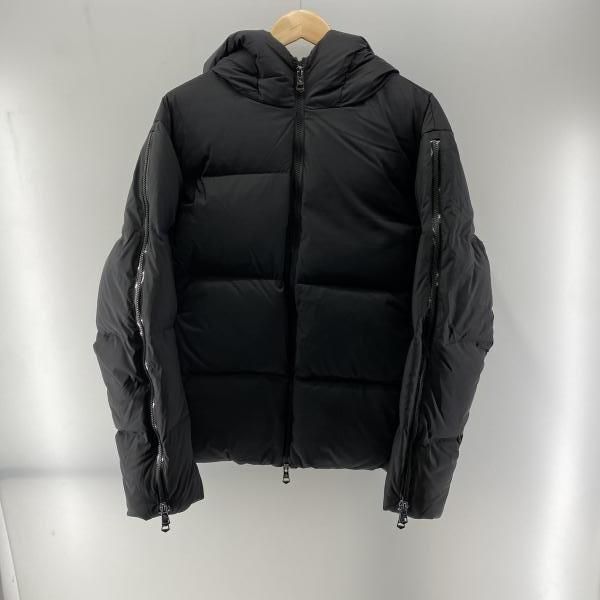 1PIU1UGUALE3 RELAX ダウンジャケット ブラック XL USO-23051 ウノピゥウノウグァーレトレ リラックス 24