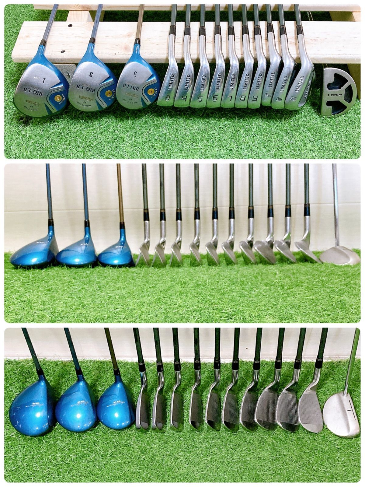 H26 ホンマ 初心者オススメ メンズ ゴルフ クラブセット 14本 - メルカリ