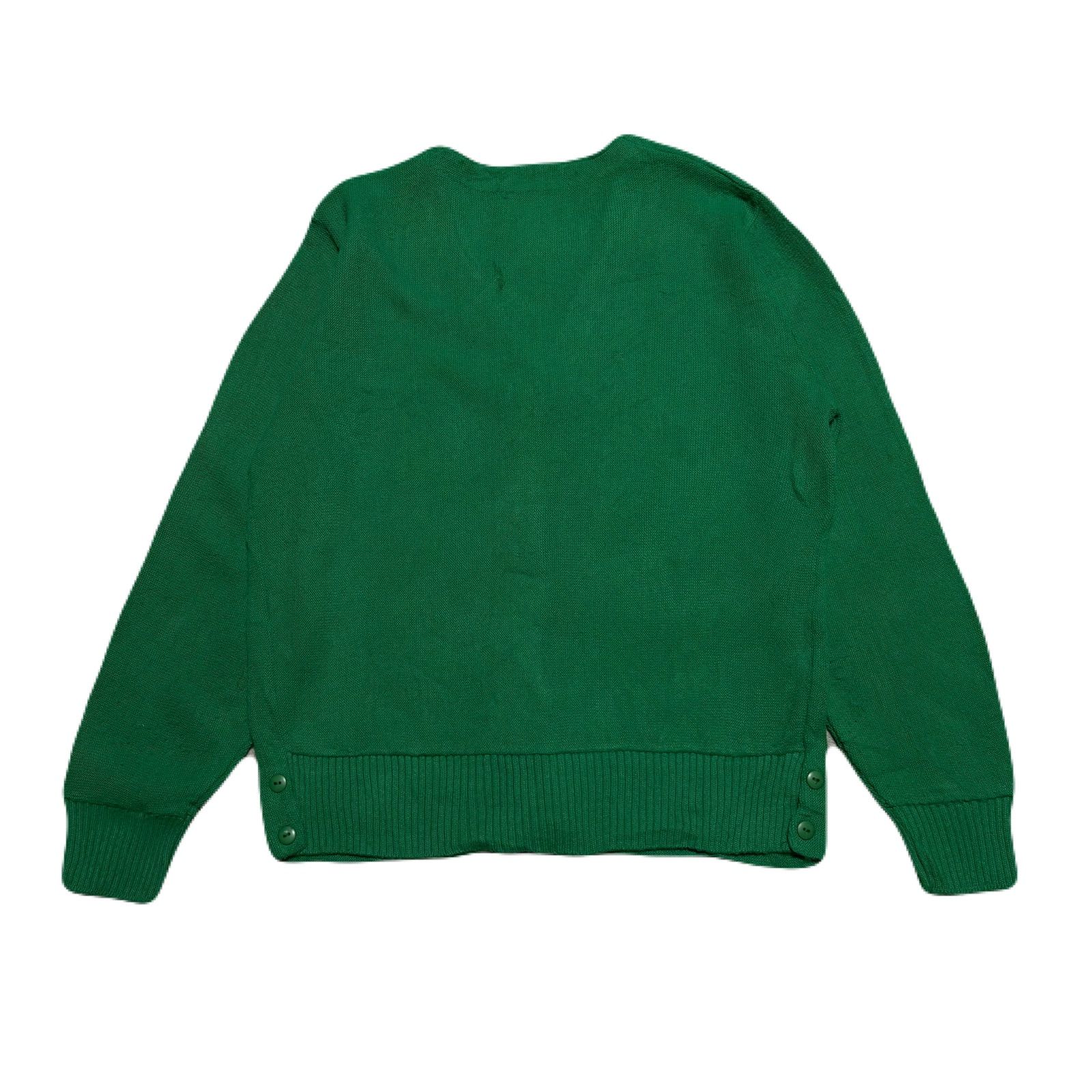 LACOSTE ラコステ Cardigan カーディガン USA製 EmbroideredLogo 刺繍 