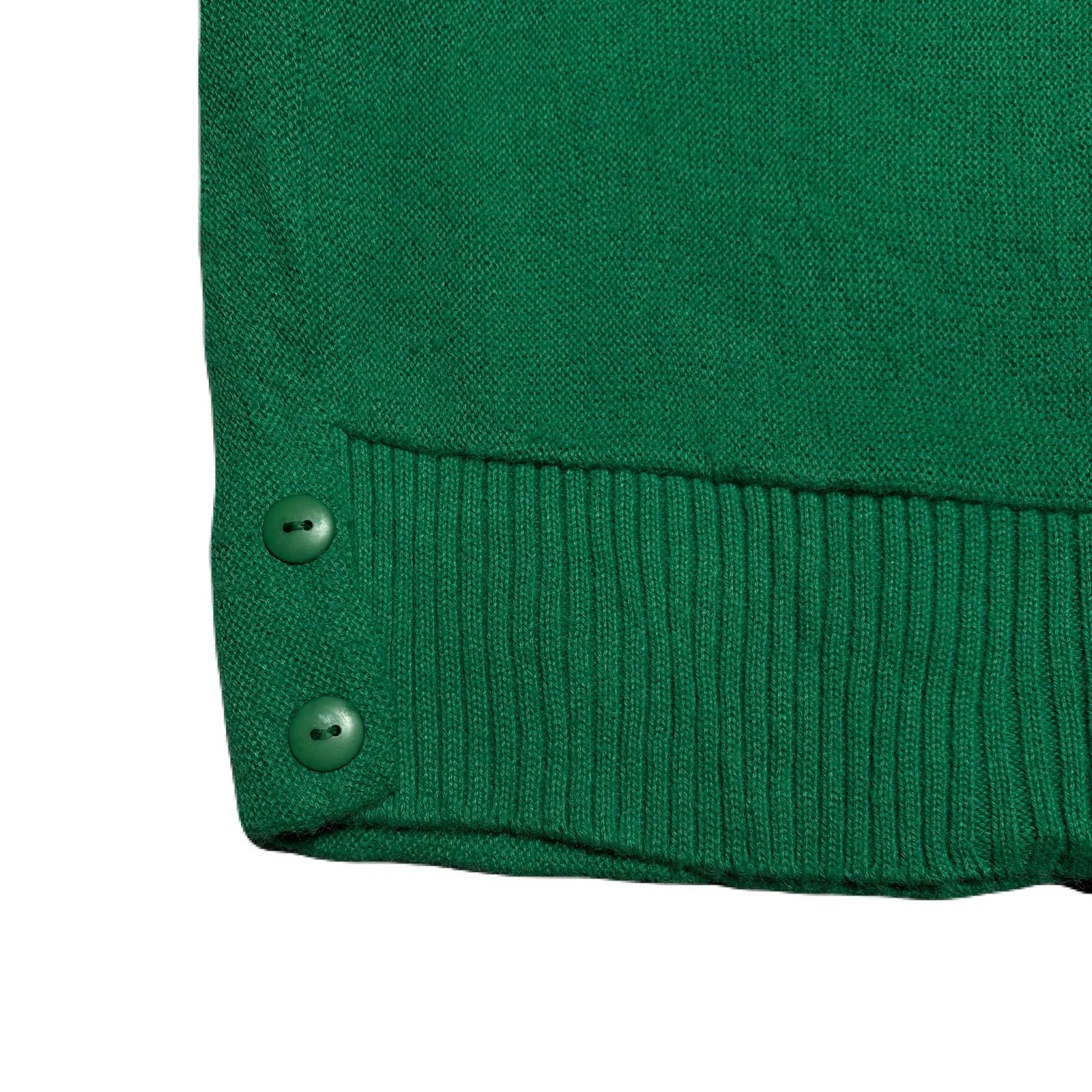 LACOSTE ラコステ Cardigan カーディガン USA製 EmbroideredLogo 刺繍 