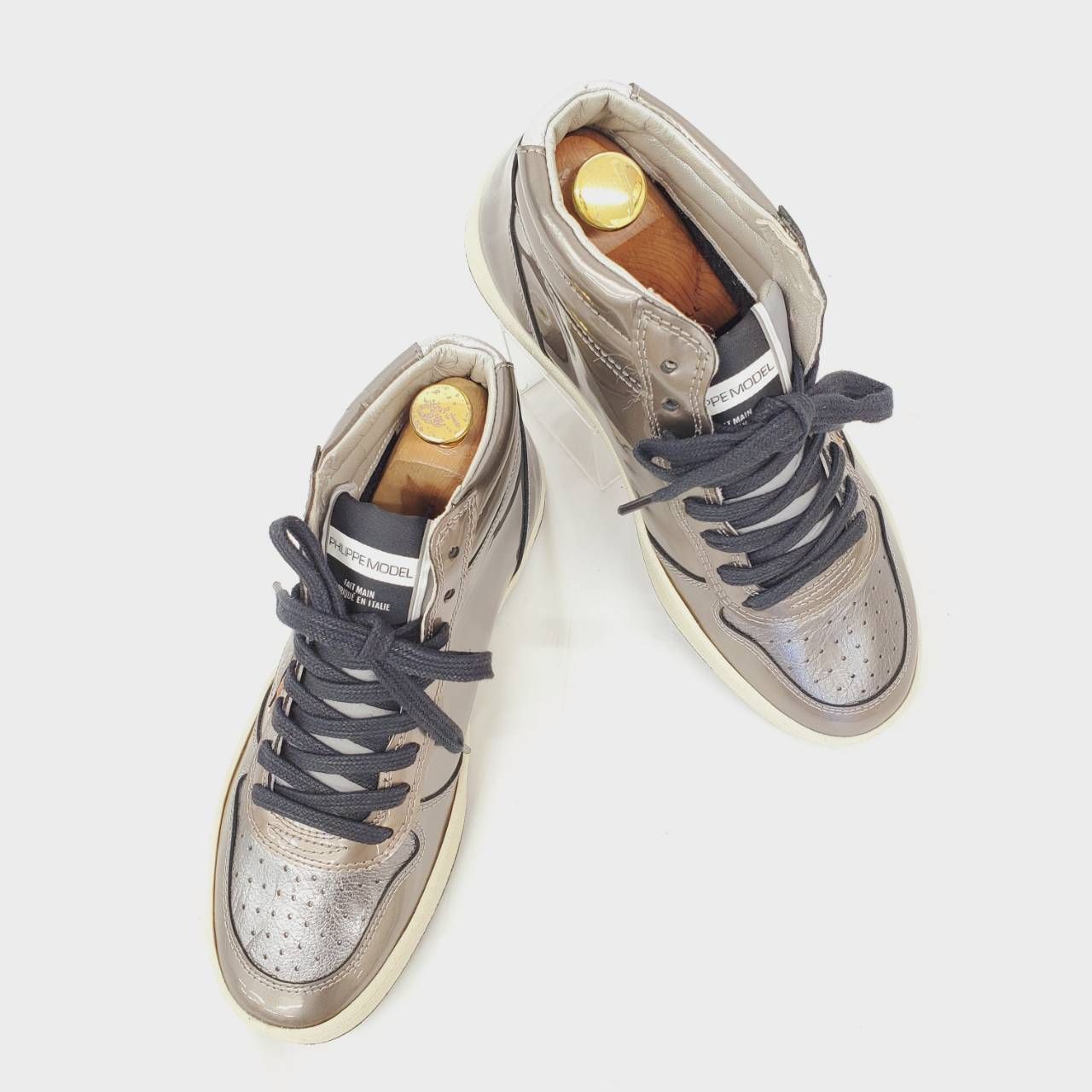 フィリップモデル 新品 LAKERS ハイカットスニーカー 激レア EU36