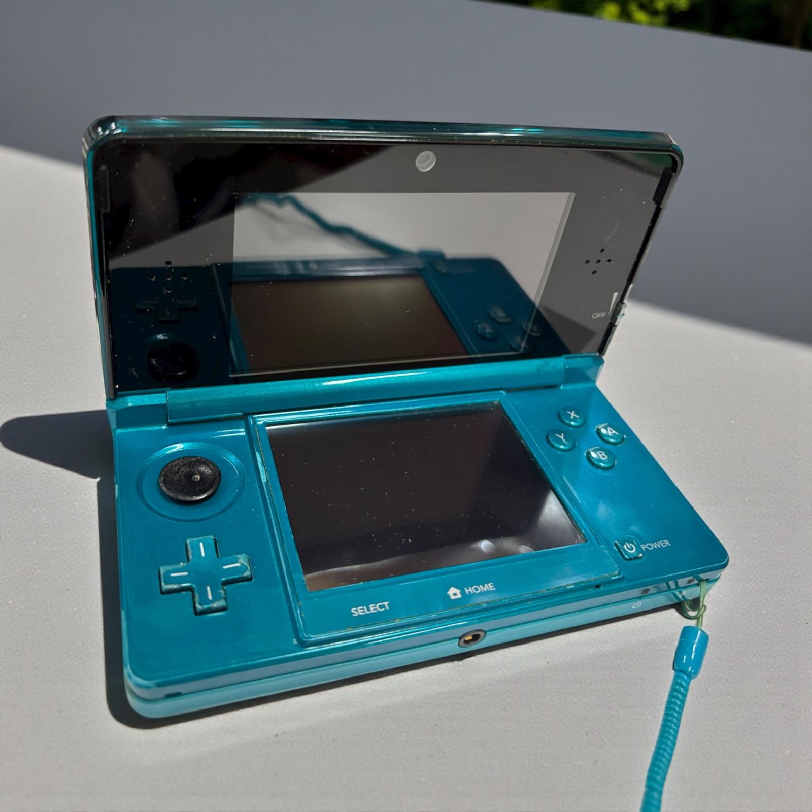 ニンテンドー3DS 本体 アクアブルー 初期化済み・動作確認済み 1円