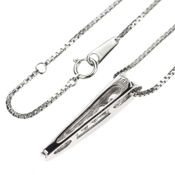 Pt900/ Pt850 ダイヤモンド ペンダントネックレス 1.03ct - メルカリ
