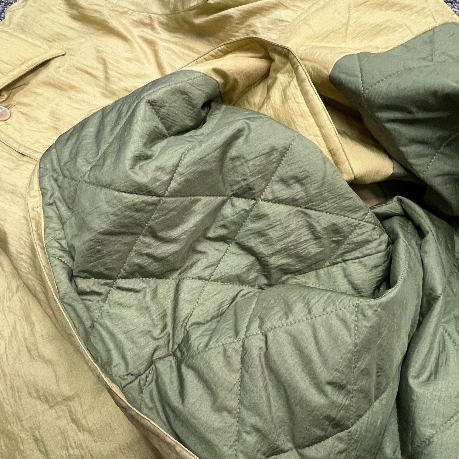 参考上代33000円 未使用品 HeRIN.CYE Long soutien collar coat ロング 