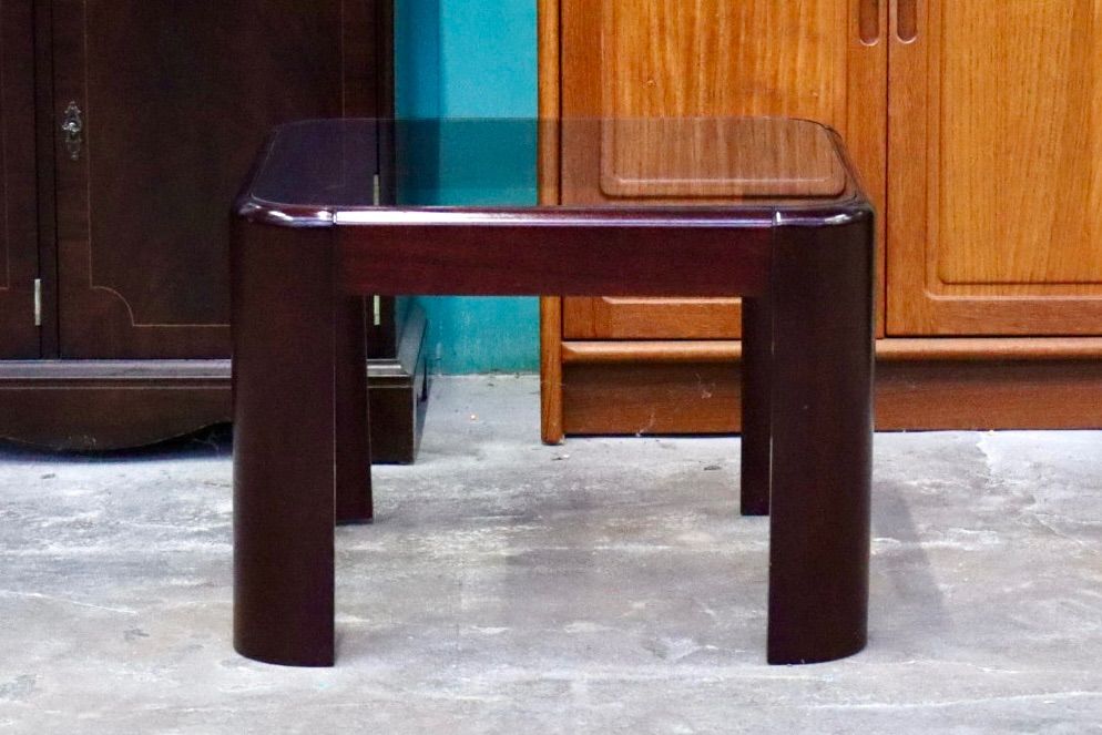 GMIK560B サイドテーブル センターテーブル ローテーブル 花台 コーヒーテーブル 色ガラス 木製 モダン クラシック MARWIL-DEMENAGEMENTS_CH