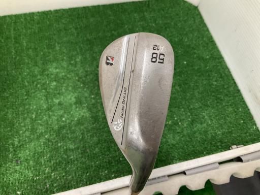 ブリヂストン BRIDGESTONE BITING SPIN ノーメッキ 58° 12°A ウェッジ WG NS PRO MODUS3 TOUR105 フレックスS メンズ 男性用 右利き 右用 Cランク ゴルフクラブ
