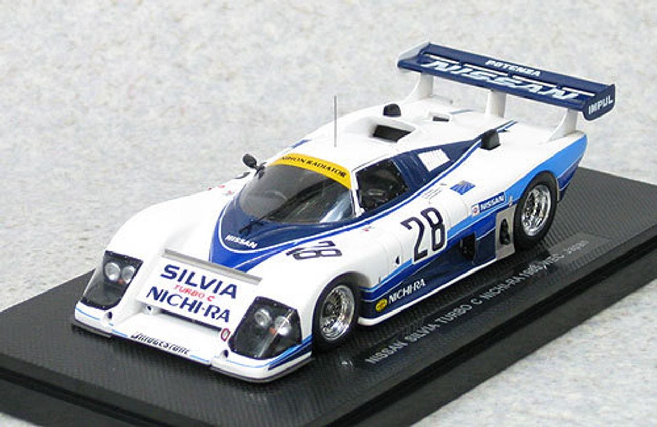 エブロ 1|43 日産 シルビア ターボC ニチラ 1985 Ebbro Nissan Silvia Turbo C NICHI-RA WEC Japan 28 Hoshino Matsumoto Hagiwara 44506