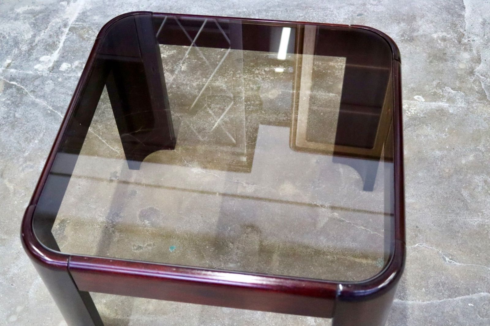 GMIK560C サイドテーブル センターテーブル ローテーブル 花台 コーヒーテーブル 色ガラス 木製 モダン クラシック MARWIL-DEMENAGEMENTS_CH