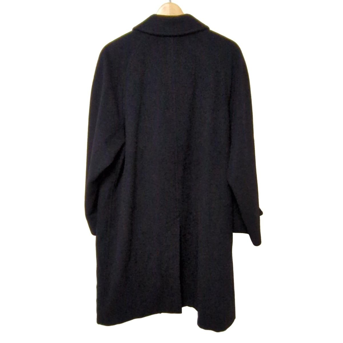 Burberry s バーバリーズ コート メンズ - 黒 長袖 ネーム刺繍 秋 冬