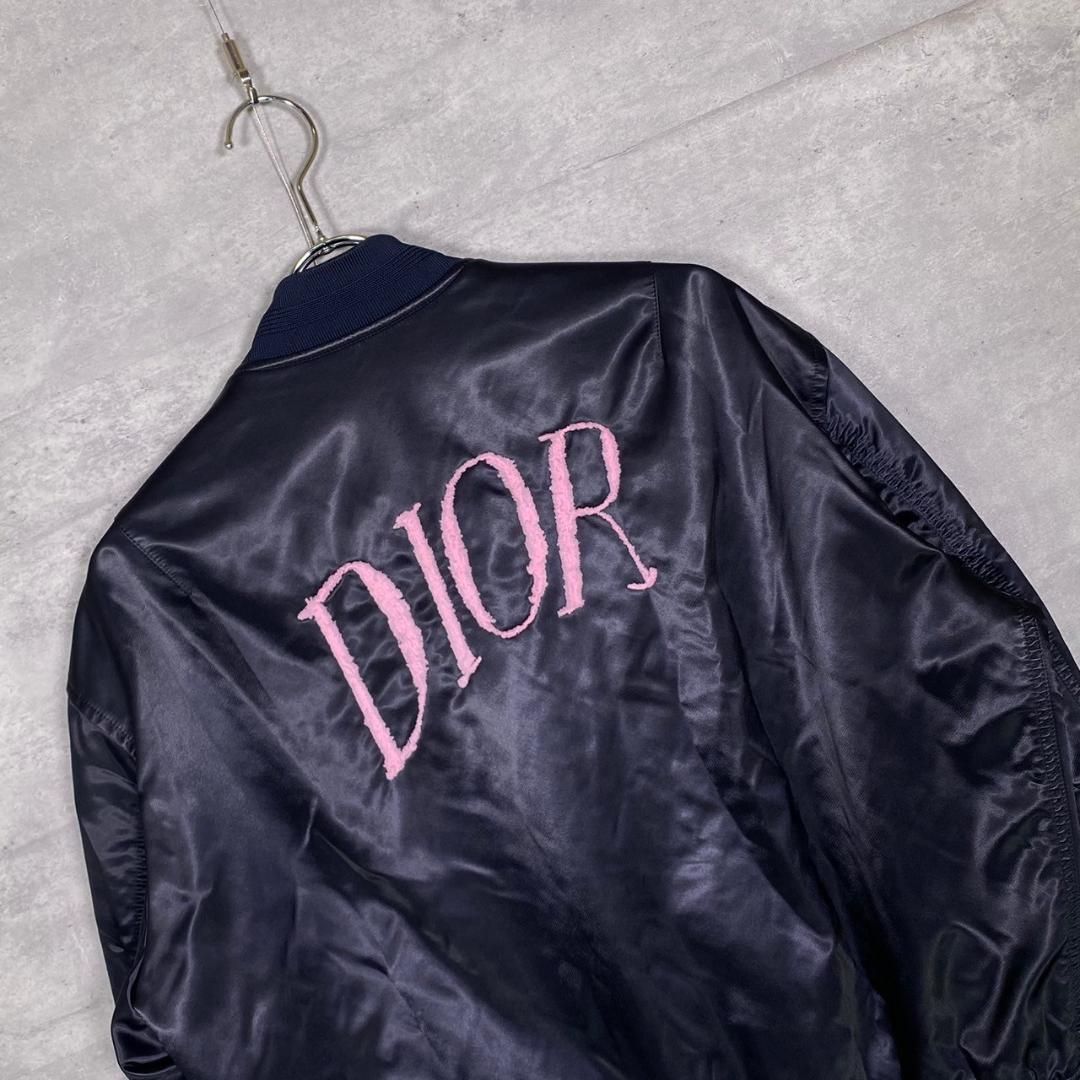Dior』ディオール (48) ロゴ刺繍 ボンバージャケット - メルカリ