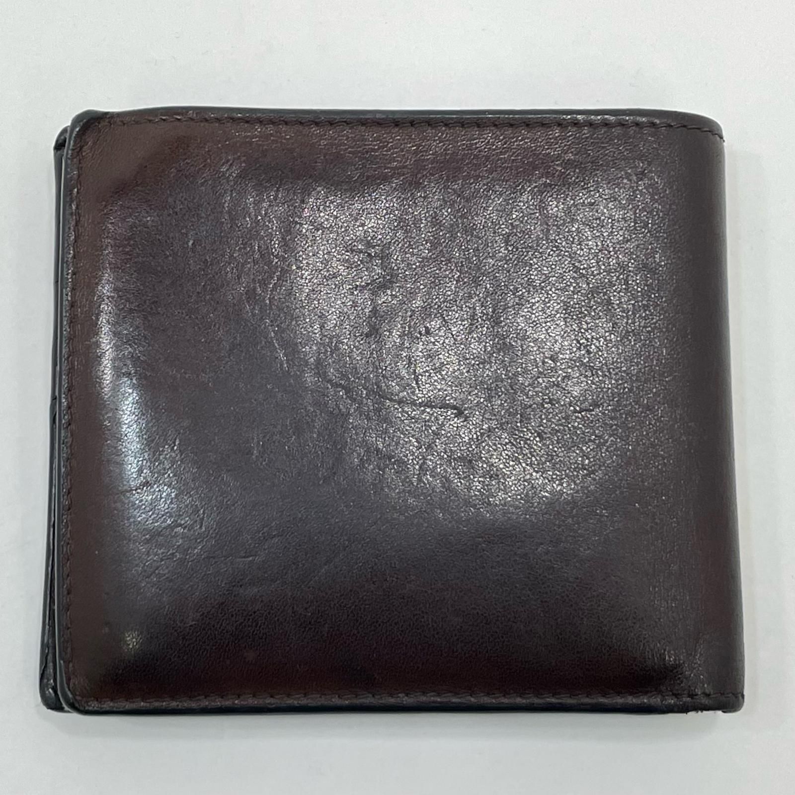 LOEWE ロエベ アナグラム 二つ折り財布 ブラウン