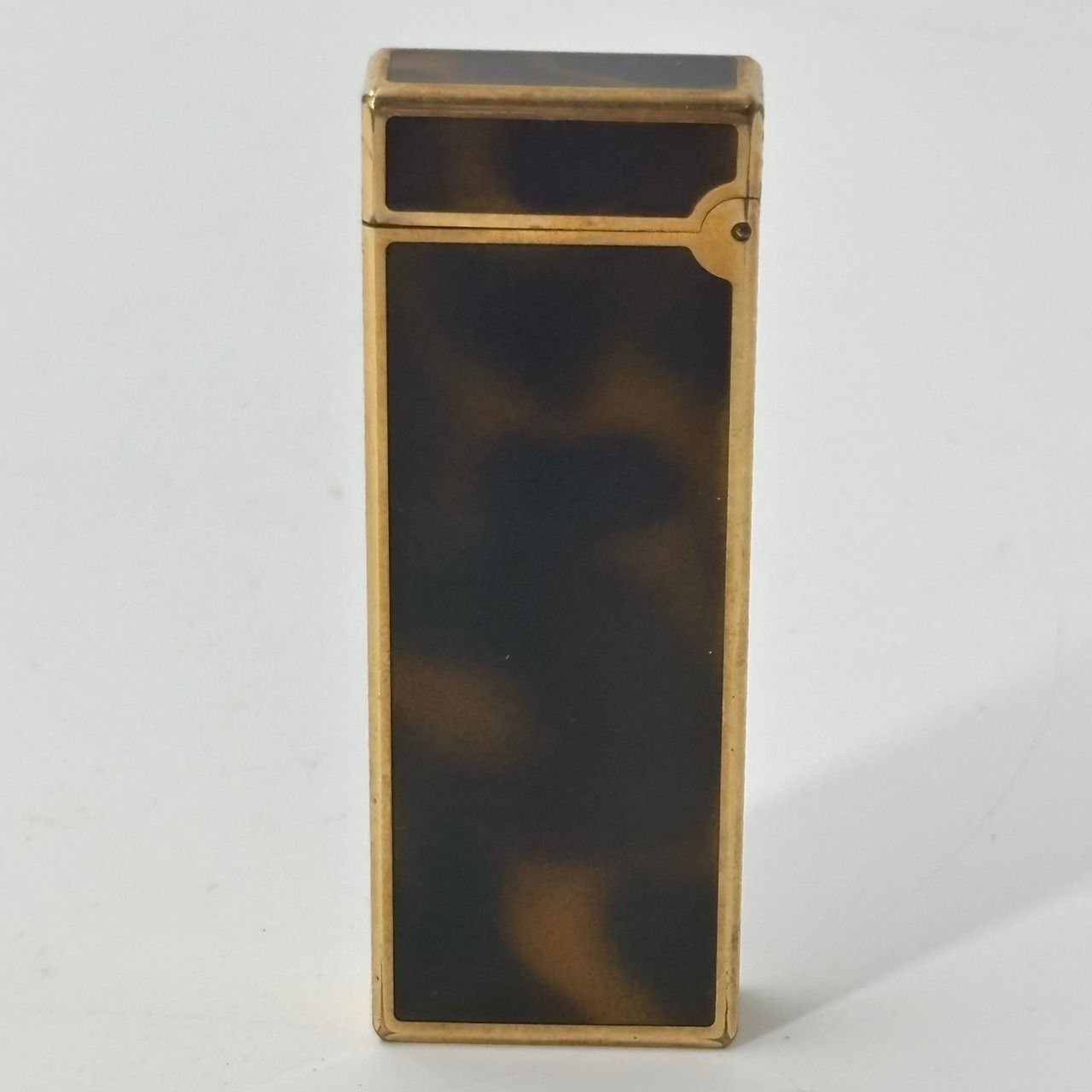 dunhill ダンヒル スリム ブラック ラッカー GP ゴールド PAT.PENDING ガスライター ライター ローラー 喫煙具 1415