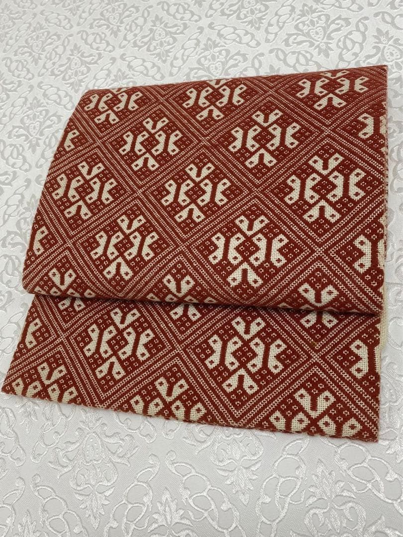 こぎん刺し 九寸名古屋帯