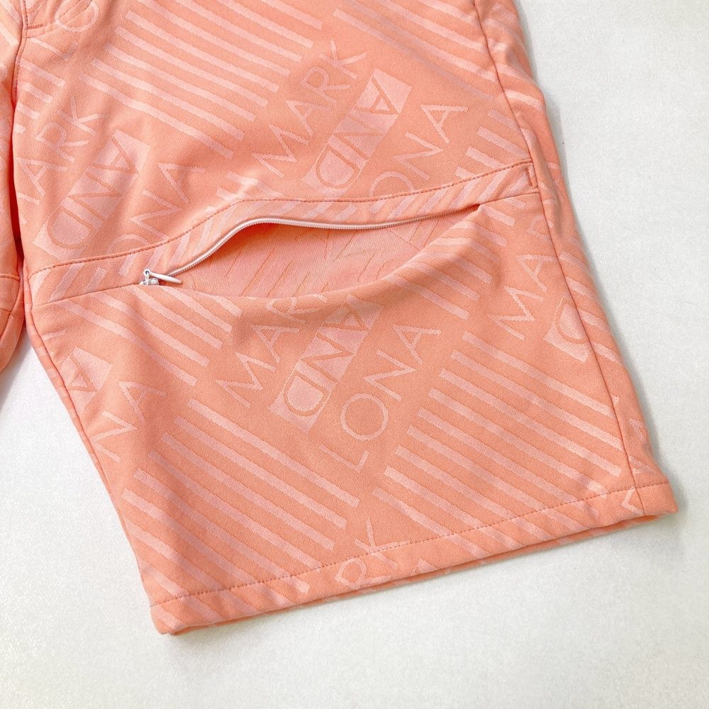 サイズ M MARK-LONA マークアンドロナ ハーフパンツ 総柄 ピンク系 240101544362 ゴルフウェア メンズ ストスト LLC-HASEGAWATOSO_COM