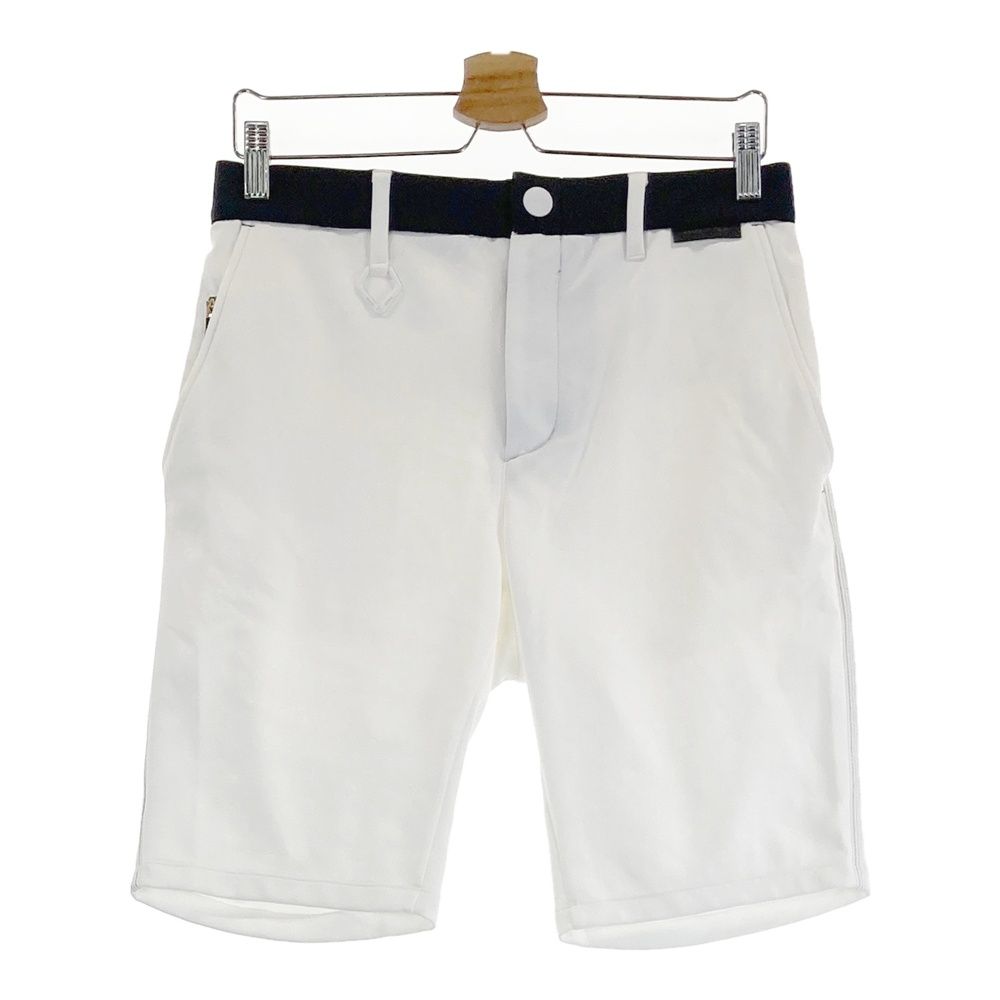 サイズ 46 MARK-LONA マークアンドロナ ハーフパンツ スカル総柄 ホワイト系 240101544363 ゴルフウェア メンズ ストスト