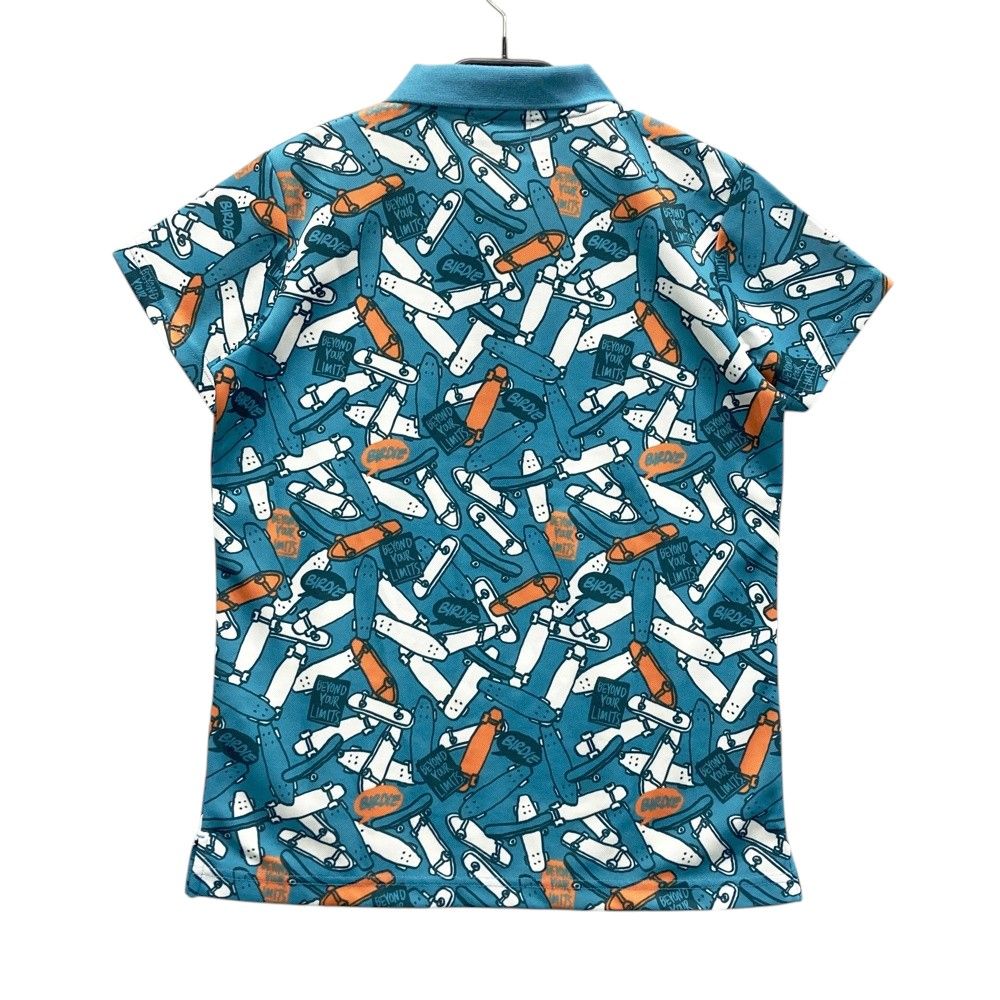 パーリーゲイツ 2021年モデル ボーダーロゴ ポロシャツ 刺繍 ゴルフ