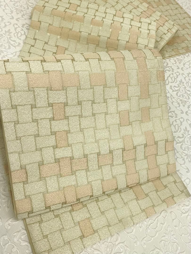 織楽浅野 西陣織 袋帯 ♥品 金糸 正絹 六通