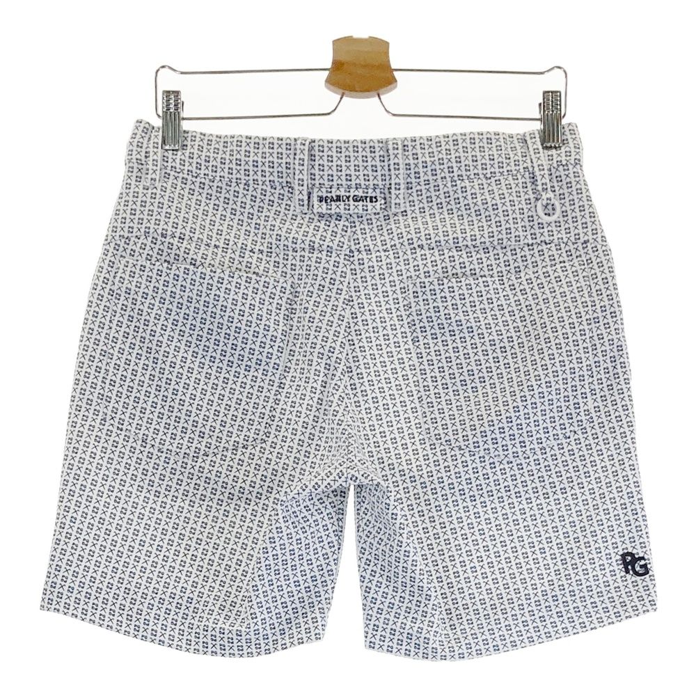 サイズ 4 PEARLY GATES パーリーゲイツ ハーフパンツ 総柄 ホワイト系 241003000370 ゴルフウェア メンズ ストスト