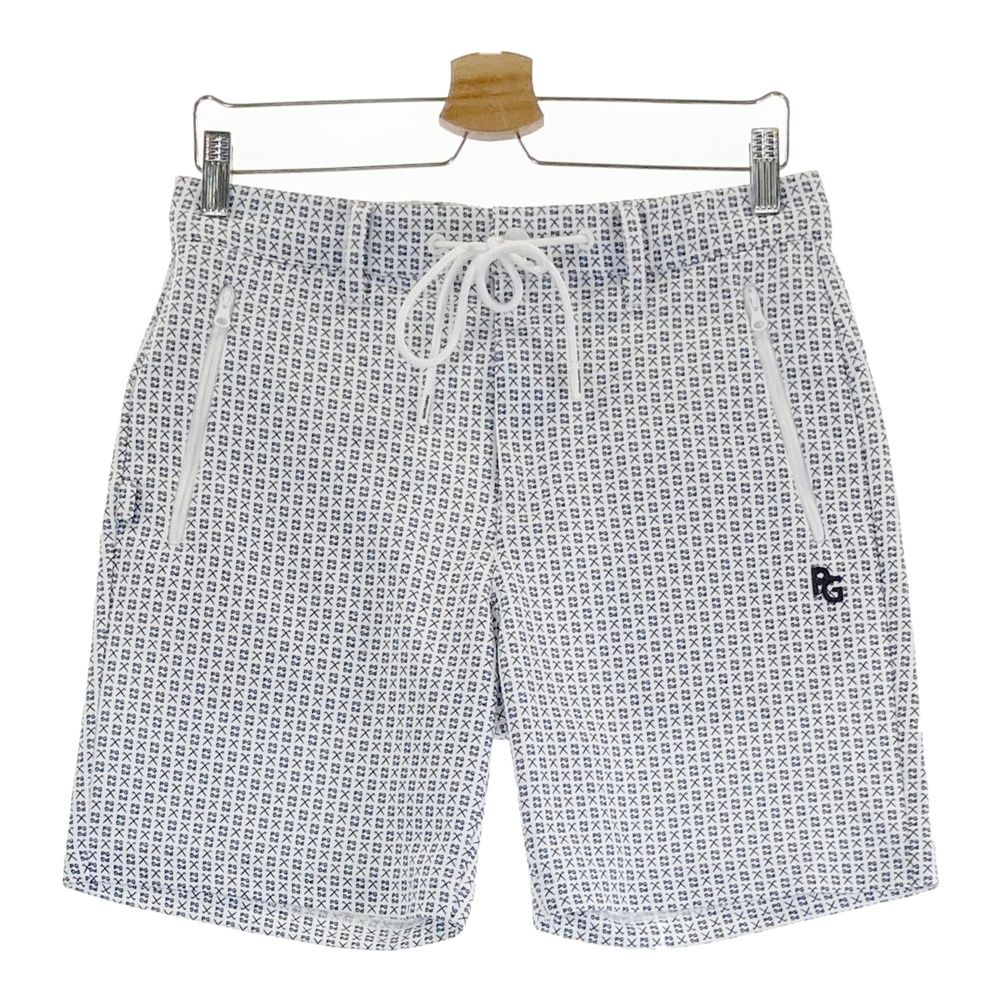 サイズ 4 PEARLY GATES パーリーゲイツ ハーフパンツ 総柄 ホワイト系 241003000370 ゴルフウェア メンズ ストスト