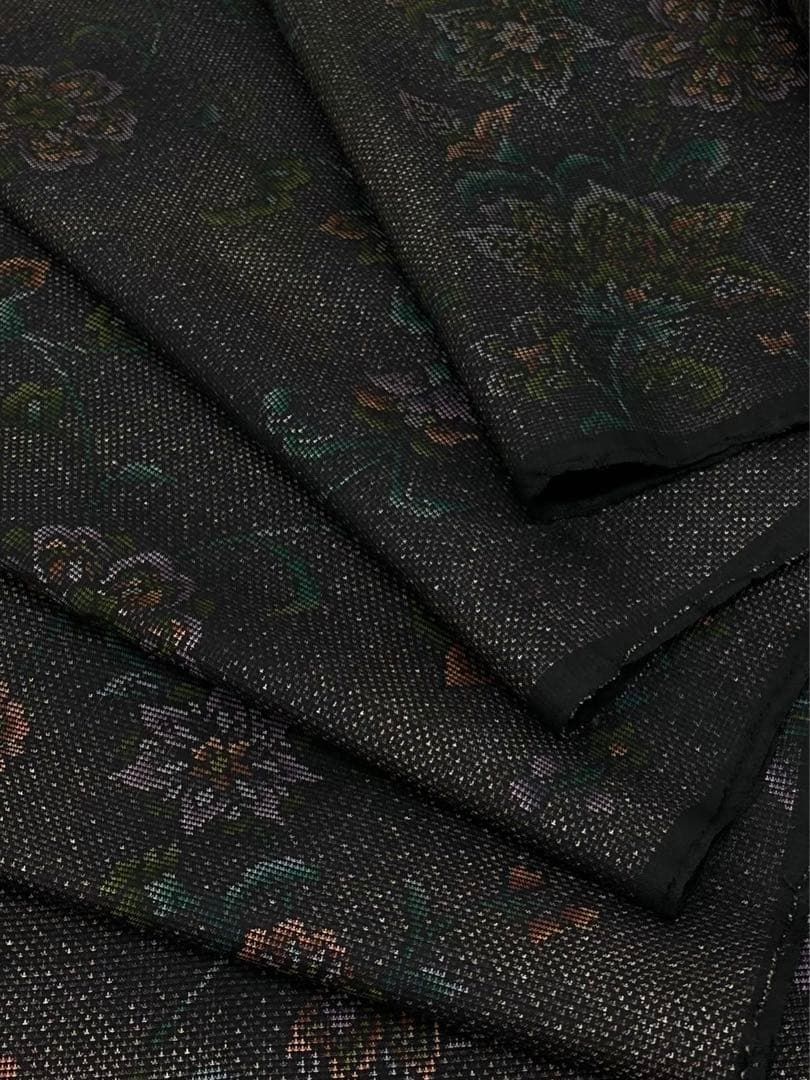 本場大島紬 優色大島 純泥染 反物 更紗舞曲 窪田織物 正絹 C198 - メルカリ