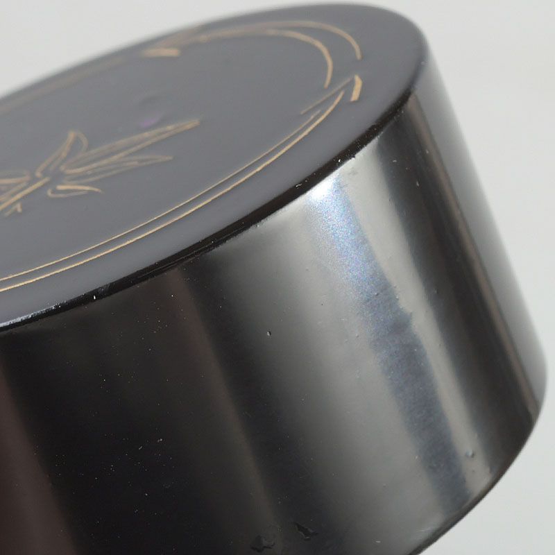 書道具 明子銘 銅漆塗 草文螺鈿蒔絵 鎮子 文鎮 紙鎮 共箱 C S84 - メルカリ