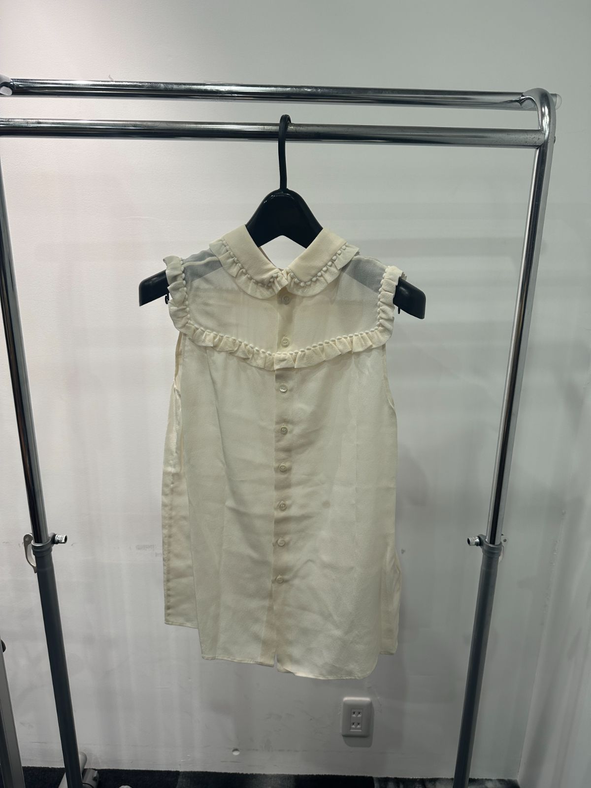 miu シルク ブラウス シャツ