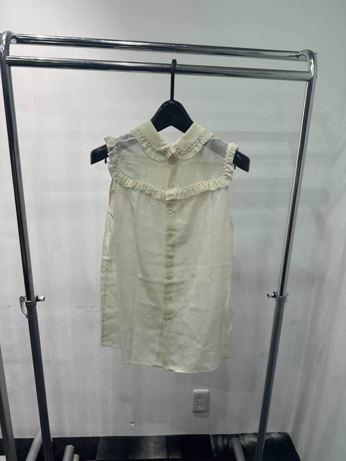 miu miu シルク ブラウス シャツ D25063602