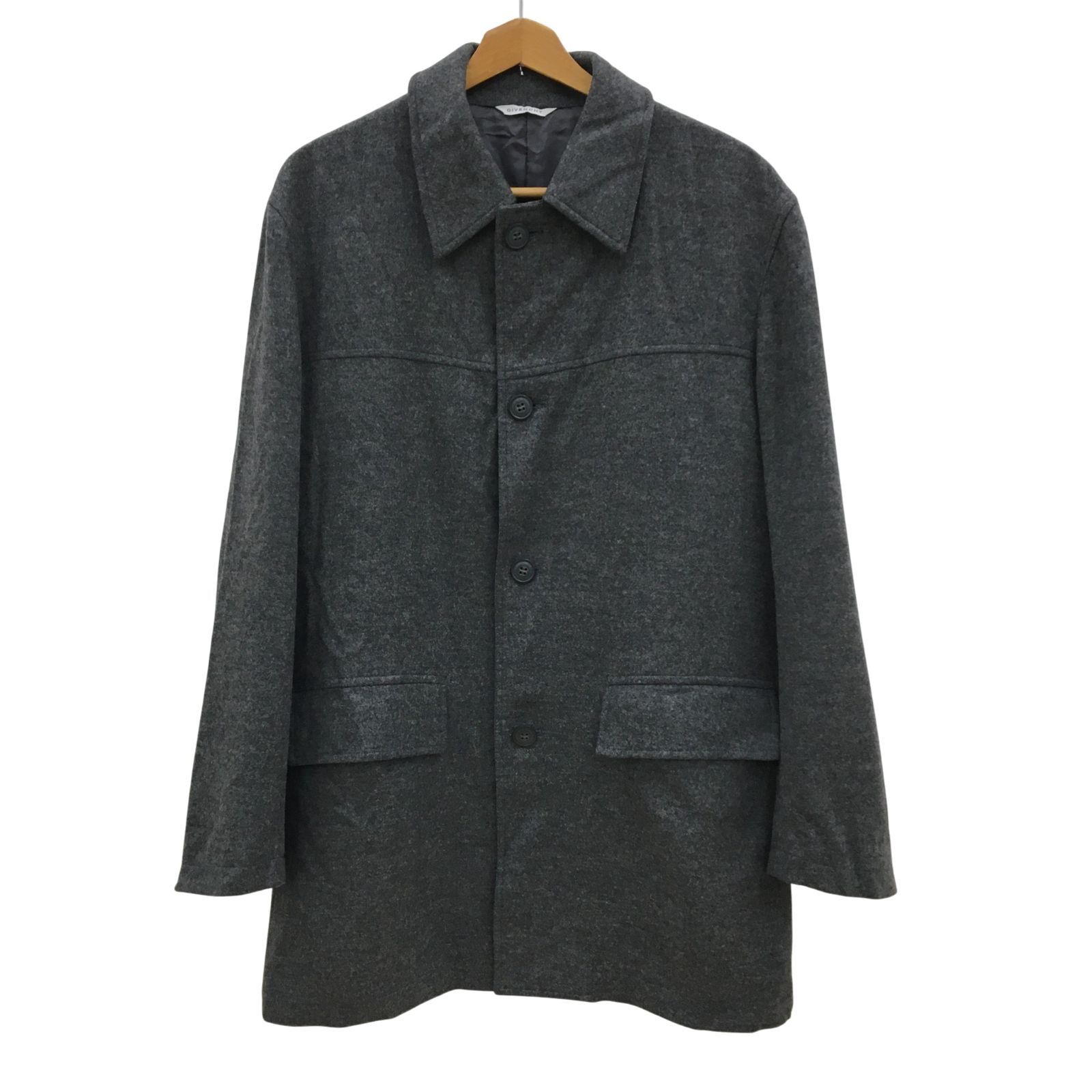 イタリア製 GIVENCHY ゴム引き コート / ジバンシー ステンカラー イタリア製 GIVENCHY ゴム引き コート / ジバンシー ステンカラー