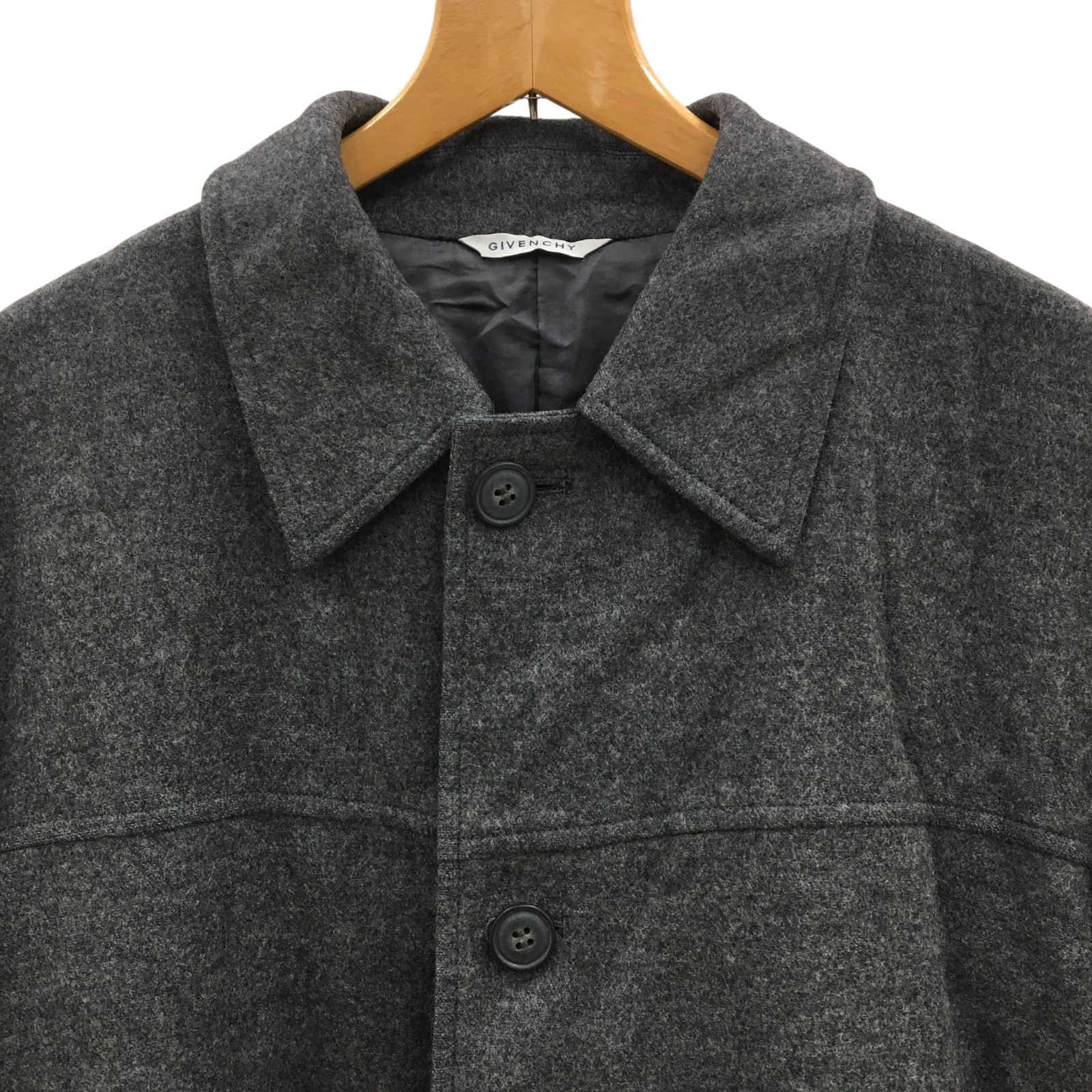 Z1558 GIVENCHY ジバンシー メンズ ステンカラー ロングコート