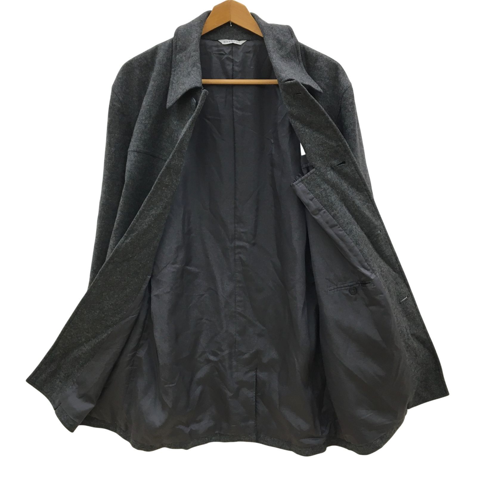 Z1558 GIVENCHY ジバンシー メンズ ステンカラー ロングコート