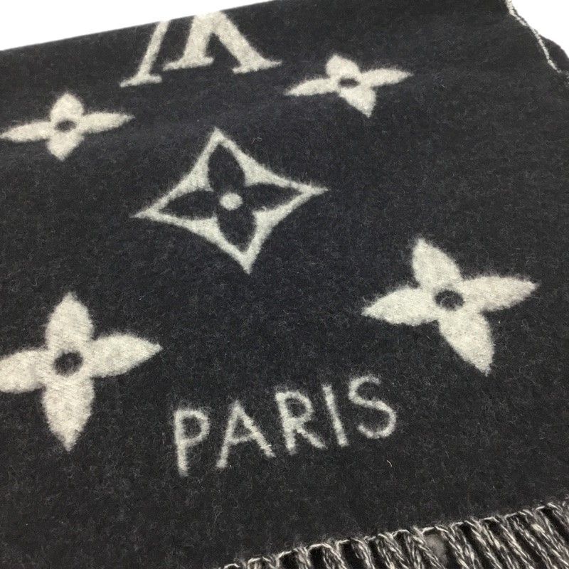 LOUIS VUITTON【ルイヴィトン】マフラー・レイキャビック カシミヤ100