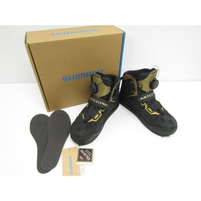 SHIMANO シマノ リミテッドプロ ゴアテックス シューズ リミテッドブラック FS-140X サイズ 27.5cm SP11572