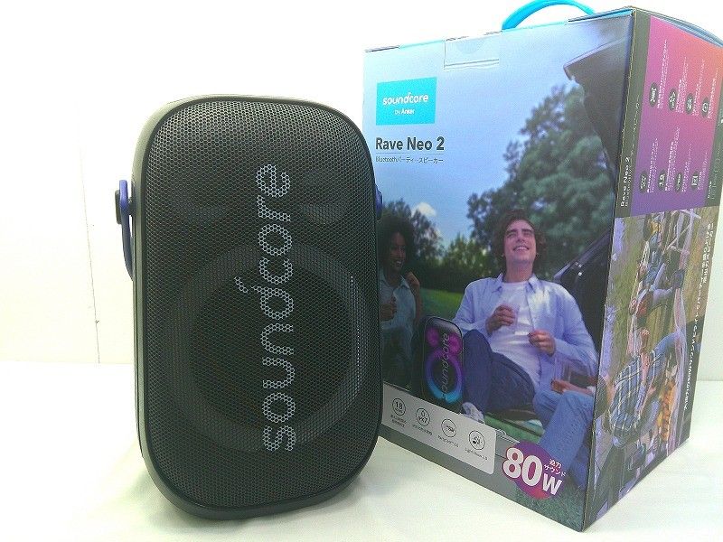 s25g-A671k ANKER アンカー Soundcore Rave Neo2 Bluetooth パーティースピーカー ブラック