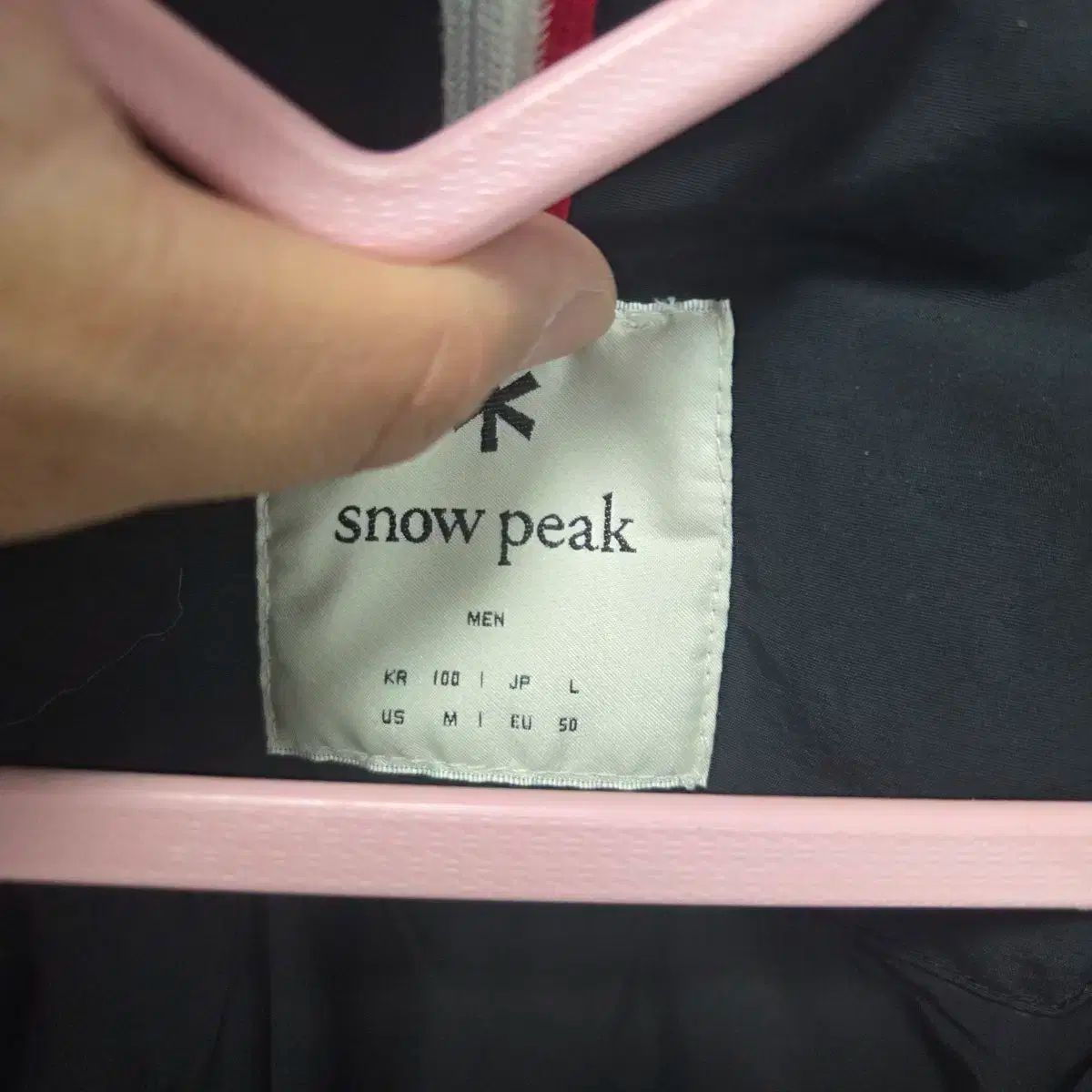 スノーピーク ブラック ダウン ベスト L