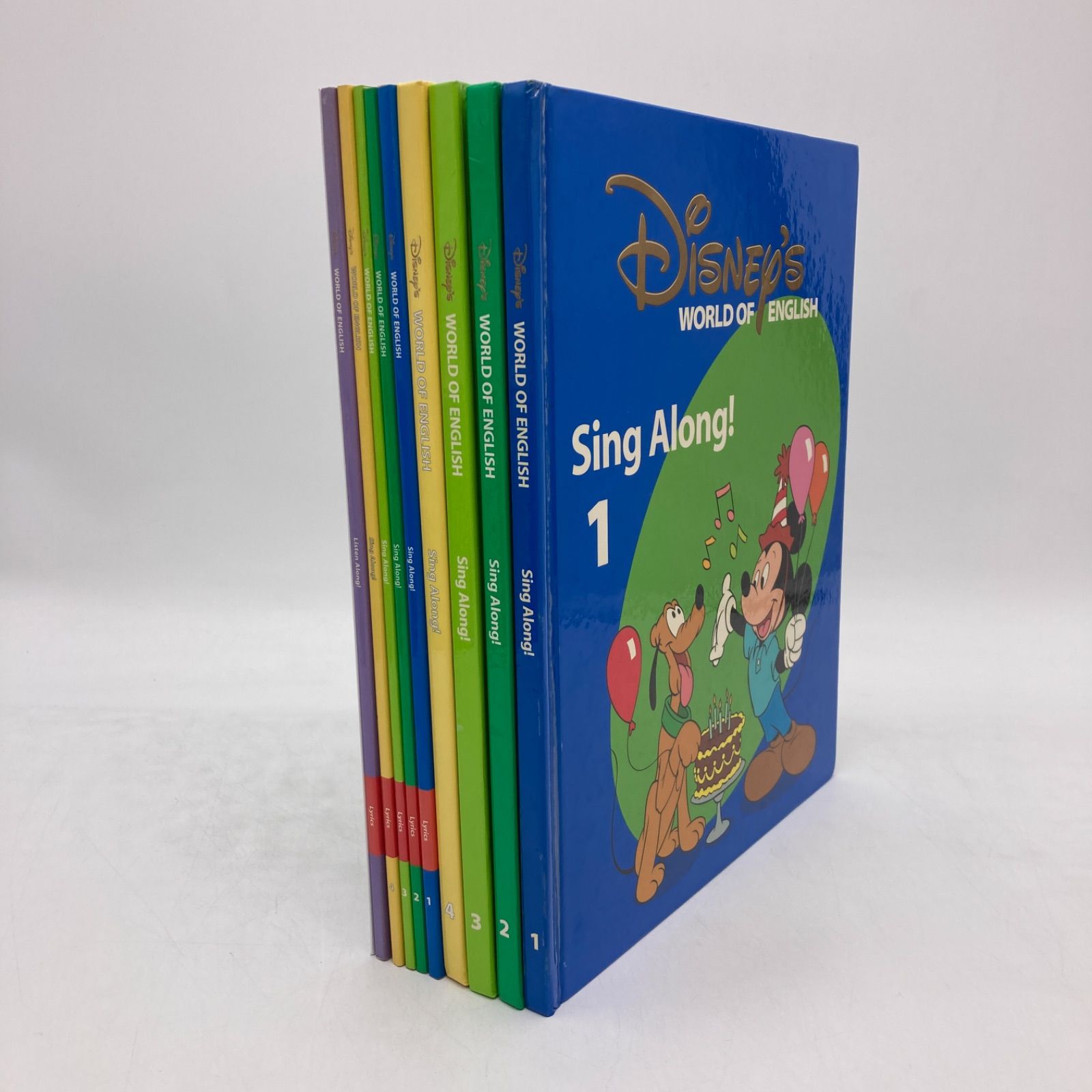 ディズニー英語システム DVD シングアロング　sing along（計11枚） シングアロング DVD4枚タイプ ストレートプレイ ディズニー英語