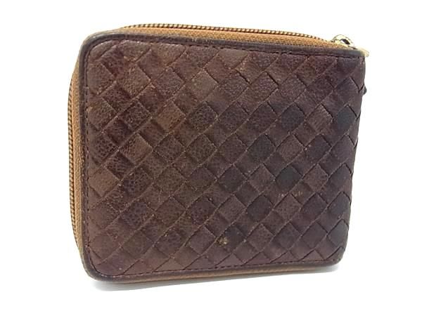 Bottega Veneta 折り財布 ブラウン BOTTEGA VENETA ブラウン 財布 ボッテガヴェネタ BOTTEGA VENETA 財布