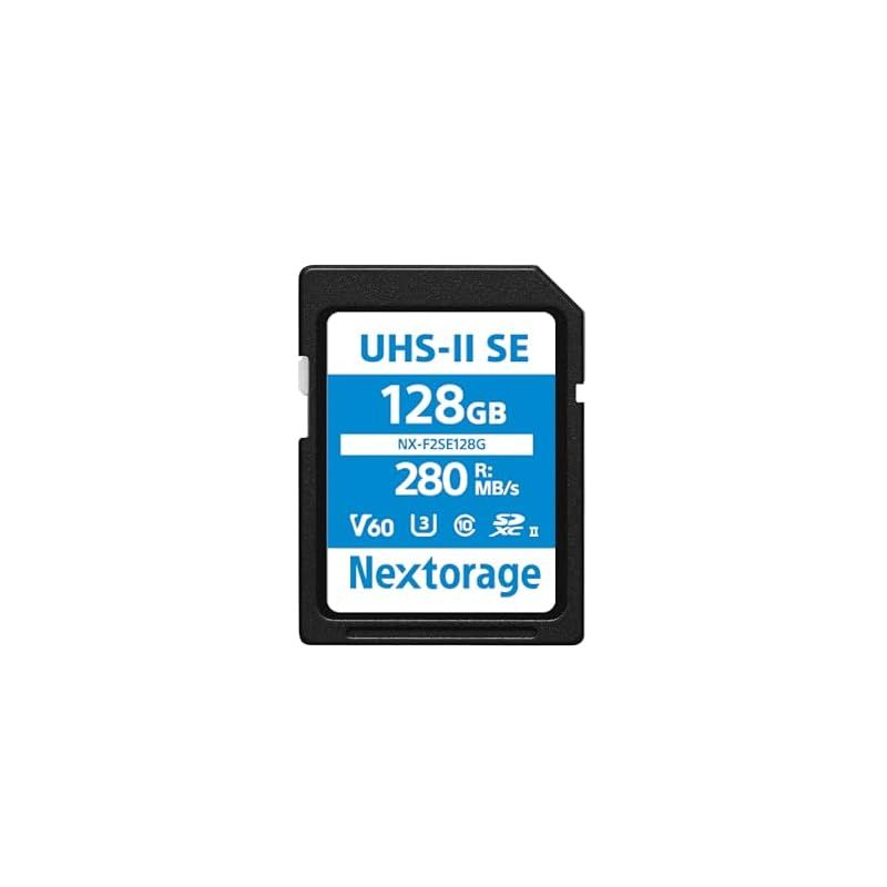 新ラベルデザイン 白地にグレーのデザインから白地にブルーのデザインに変わりました Nextorage 日本メーカー UHS-II V60 128GB SDXC SDカード最大読出し速度280MB s 最大書込み速度100MB s ４K録画 F2SEシリー USTAUSTRALIA_COM_AU