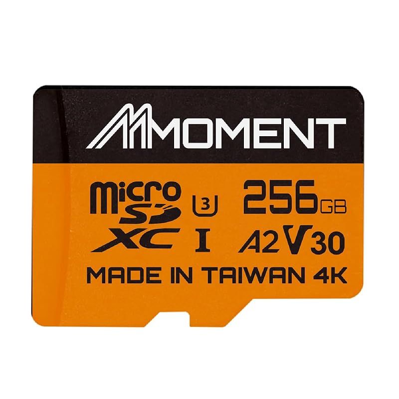 MMOMENT MicroSDXCカード 256GB A2 | V30 | U3 | Switch対応|SDアダプター付 読込最大160MB|s