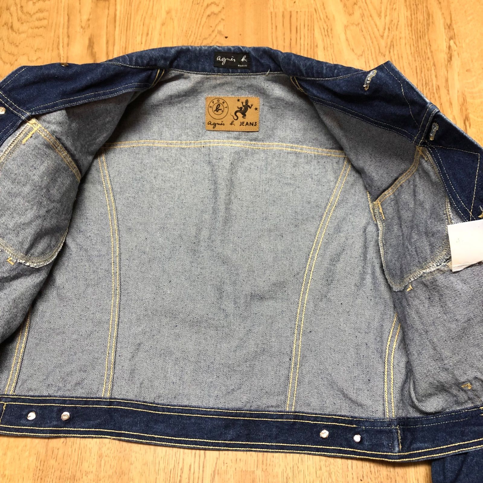 90's agnes b. JEANS フランス製 サイズ1 アニエスベー デニム