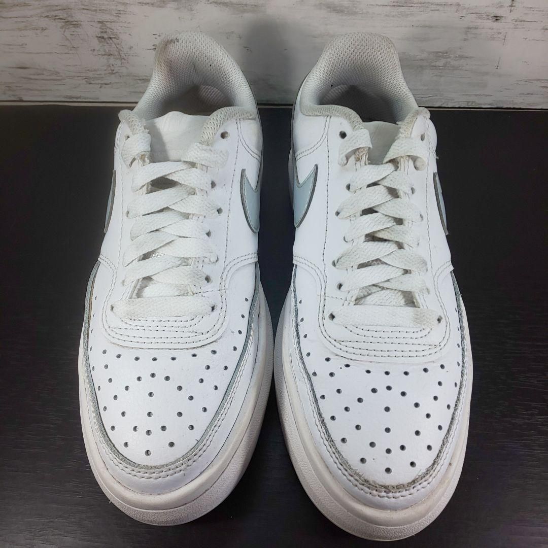 NIKE W COURT VISION ALTA LTR ナイキ ウィメンズ コート ビジョン アルタ エルティーアール 22.5 cm ホワイト 白 DM 0113-101 L 10417