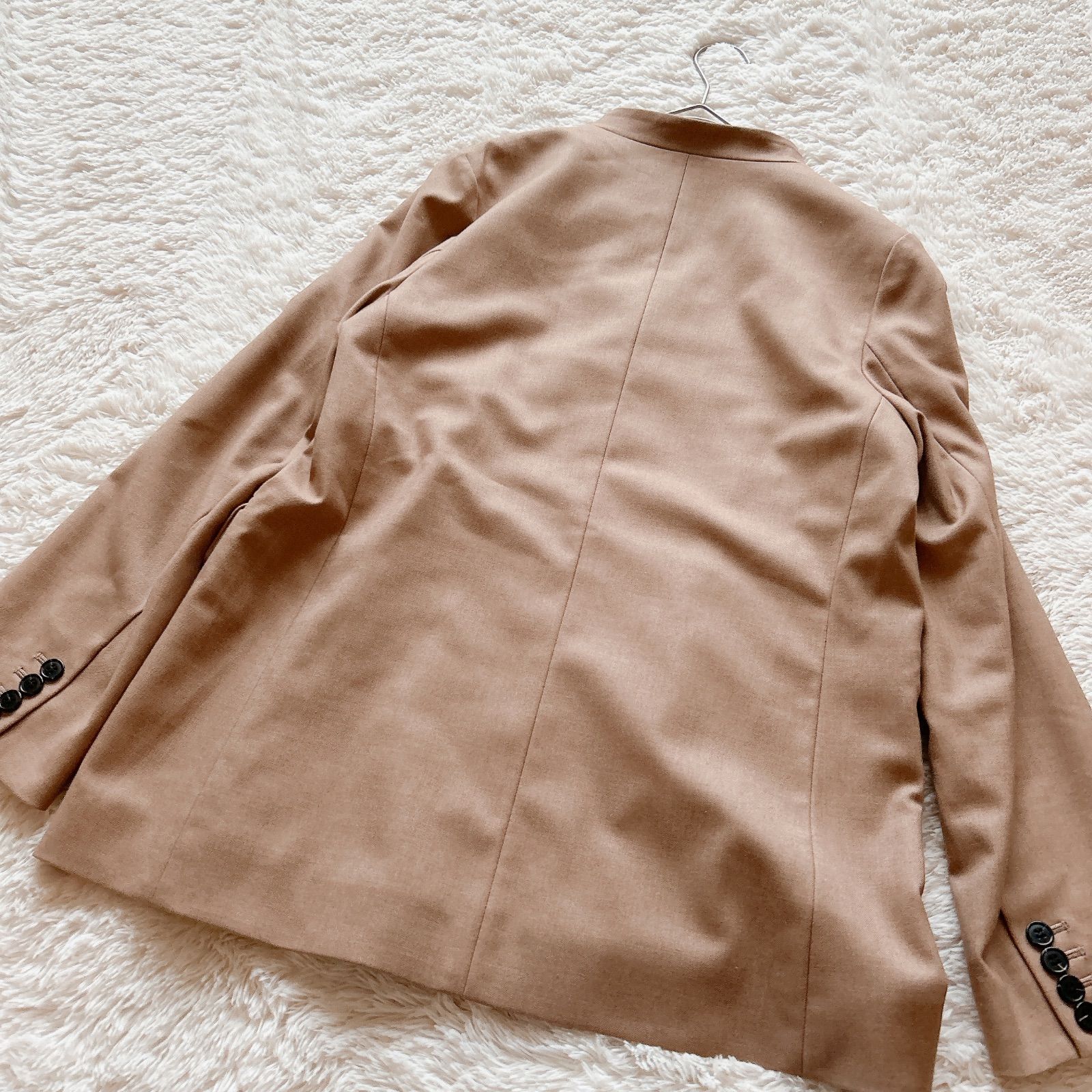 ナノユニバースnano universe ノーカラー ジャケット ダブルジャケット