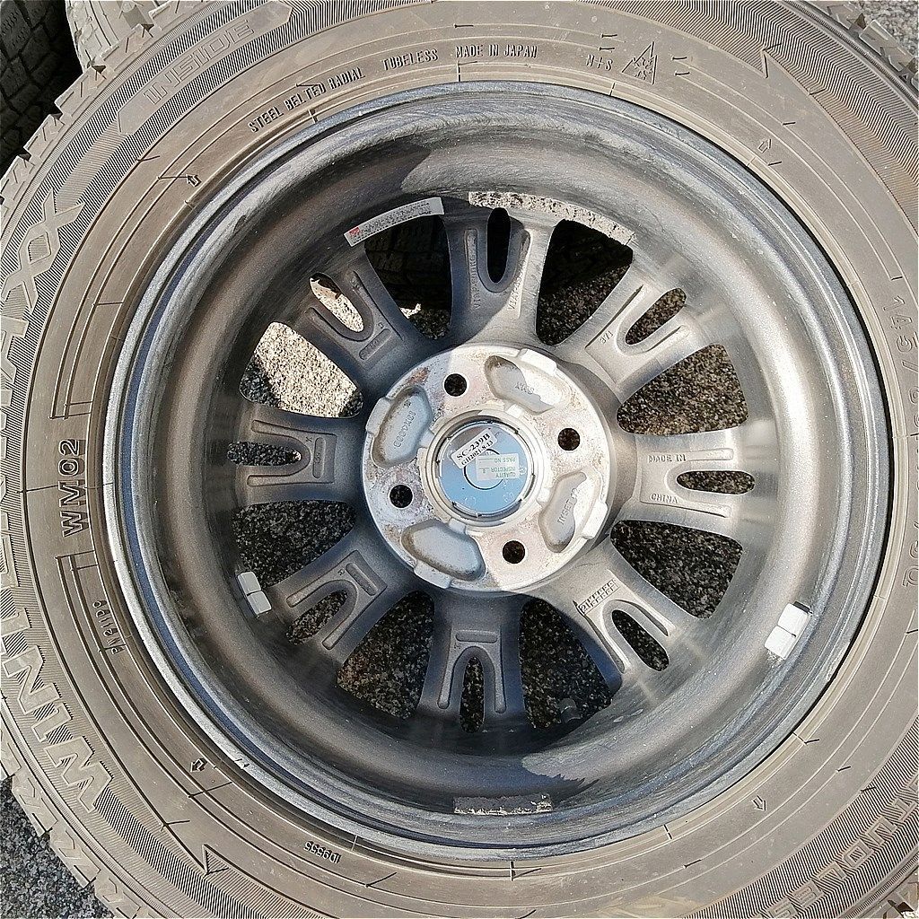 13インチ スタッドレスタイヤ付